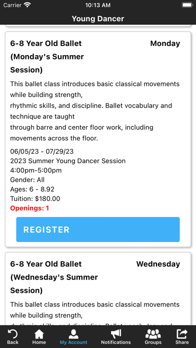 Orlando Ballet School Screenshot