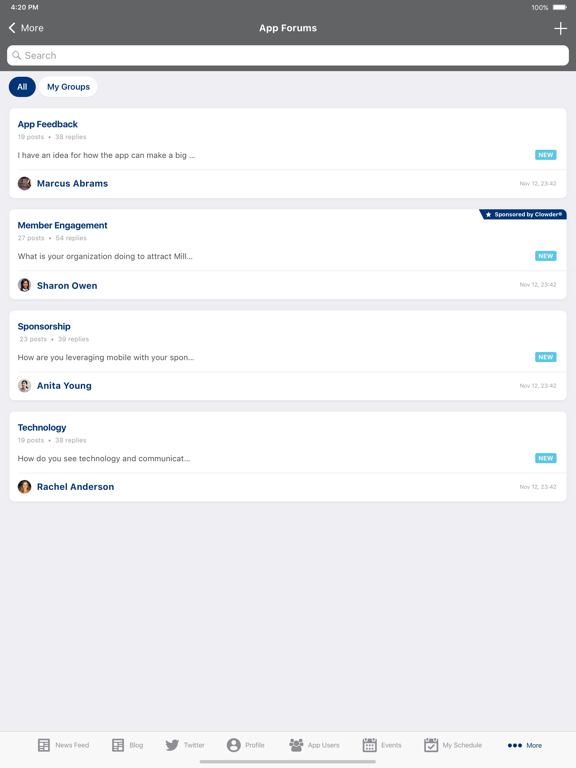 myNYCPAapp iPad screenshot 5 - Business app