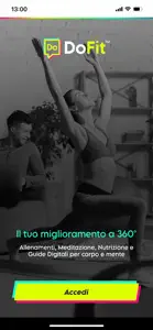 DoFit Allenamento & Nutrizione screenshot #1 for iPhone