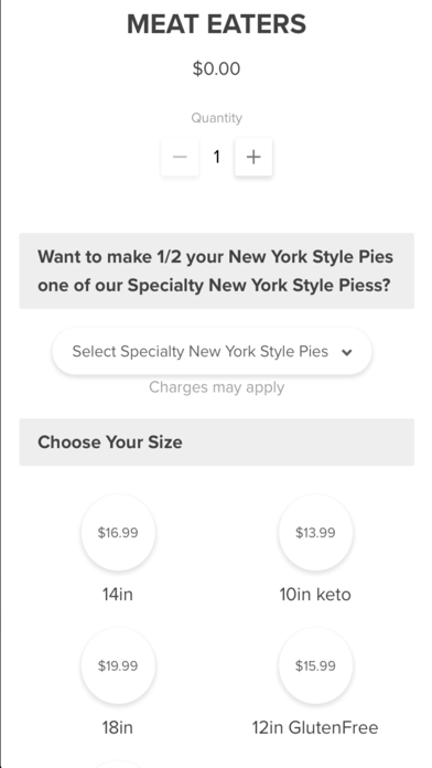 Westshore Pizza Screenshot