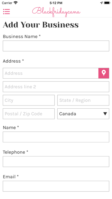 Black Friday Deals Canada Screenshot