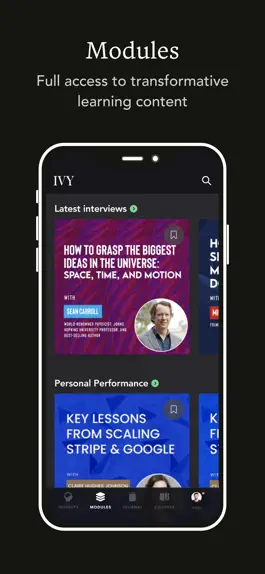 Game screenshot IVY Growth App apk