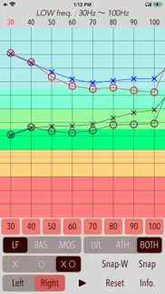 hearing analyzer portrait iphone screenshot 3