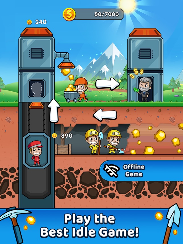 Idle Miner Tycoon – Mine Manager Simulator is an entertaining and