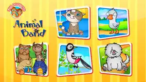 123 Fun ANIMAL BAND Games screenshot 1