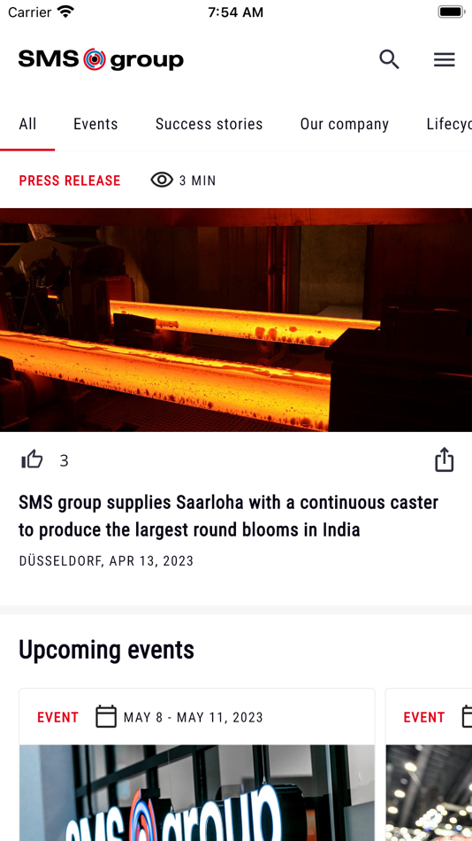 #1. SMS group Connect (iOS) 由: SMS group GmbH