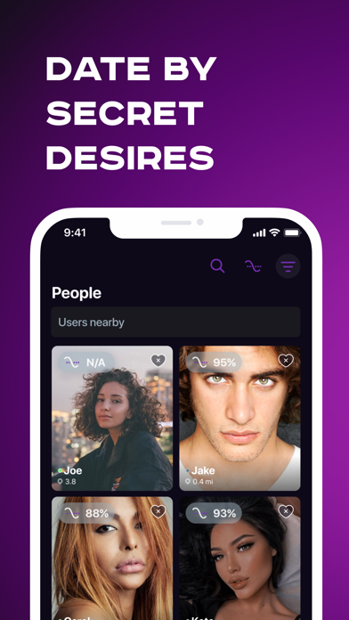 Paradiz: Anonymous Dating Screenshot