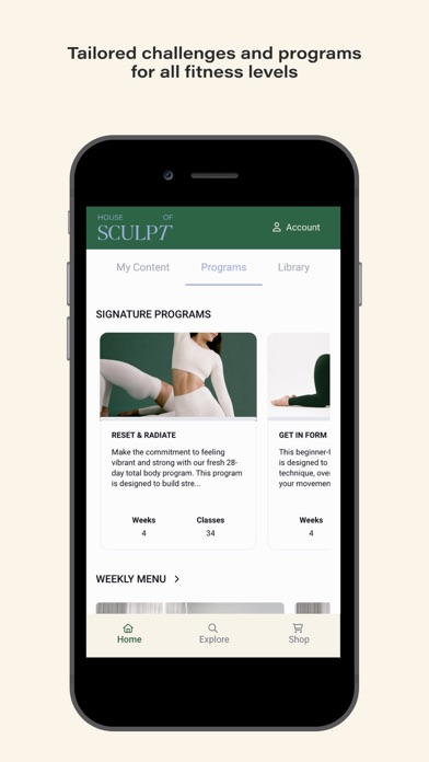 HOUSE OF SCULPT Screenshot