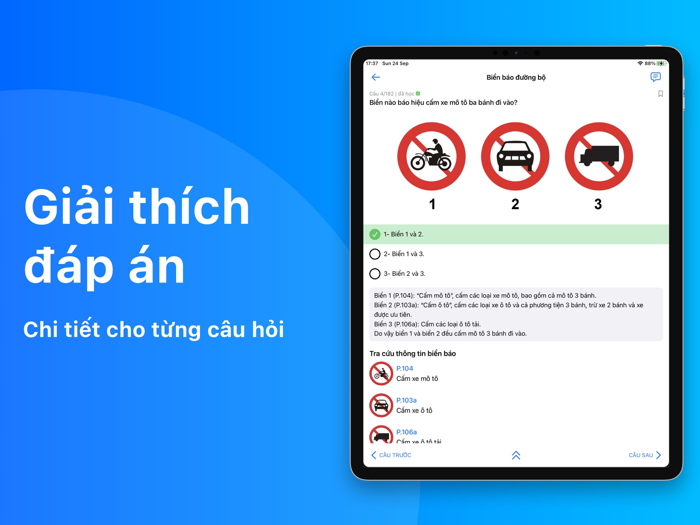 Ôn Thi GPLX 600 Câu OTOMOTO