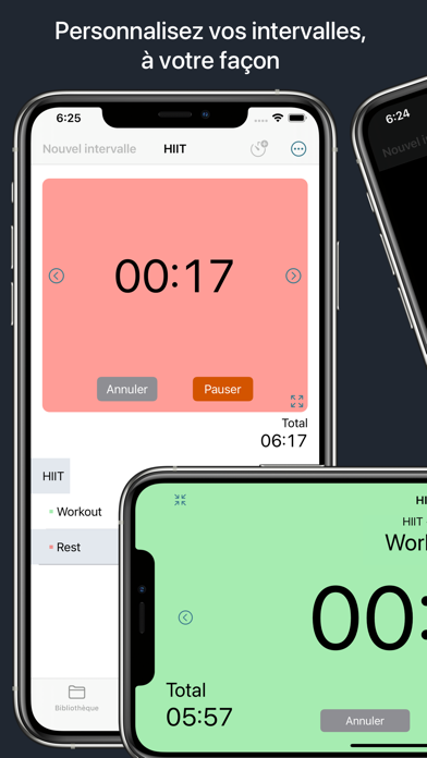 Screenshot #1 pour Next Up - Interval Timer