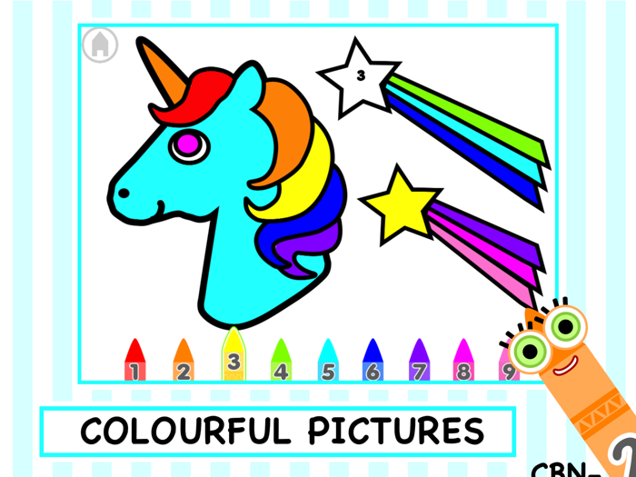 Crayon By Numbers - Color Pics