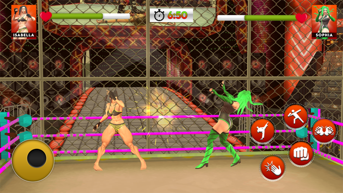 Wrestling Girls Empire Games