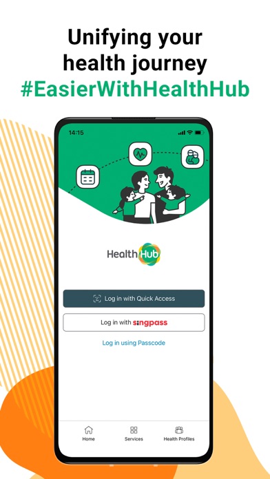 HealthHub SG Screenshot