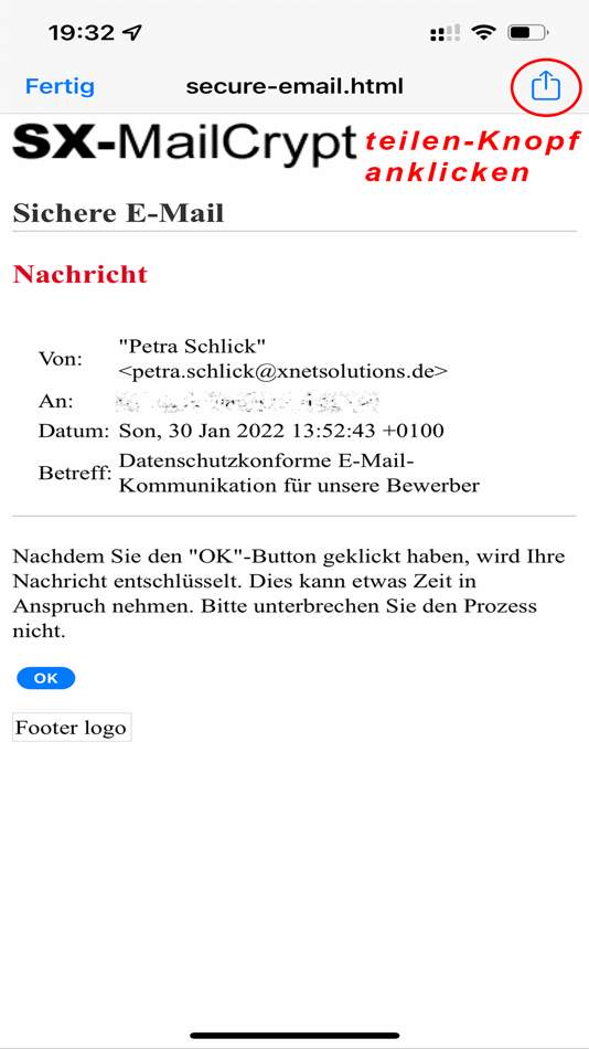 #2. Secure Webmail App (iOS) 由: Xnet Solutions GmbH & Co KG