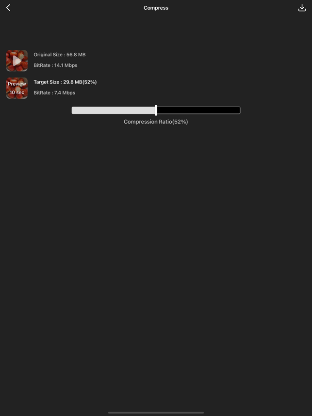 ‎Video Compress - Shrink Videos Screenshot