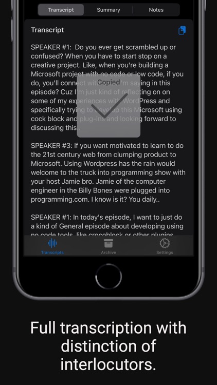 SumCast: Transcribe Podcasts