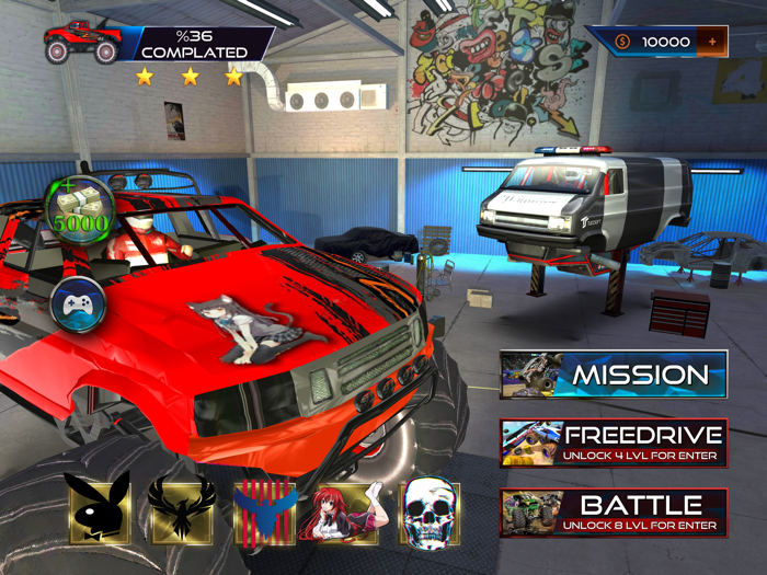 Mega Monster Truck Offroad 4x4