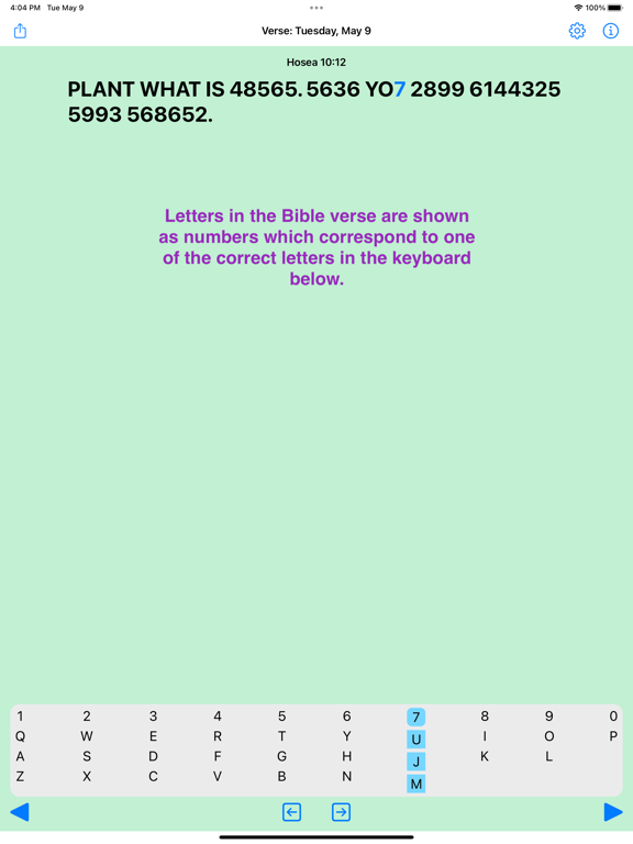 Screenshot #4 pour Bible Verse Puzzler