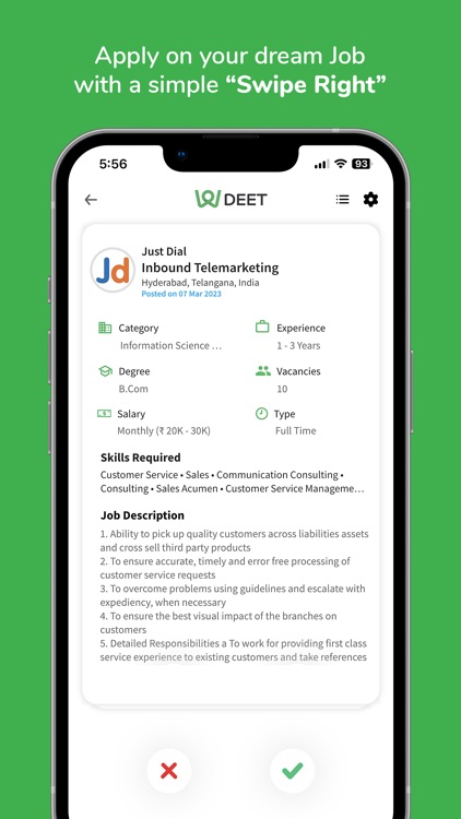 DEET Telangana - Job Portal