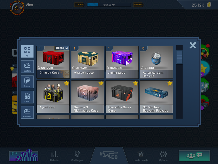Case Opener - skins simulator