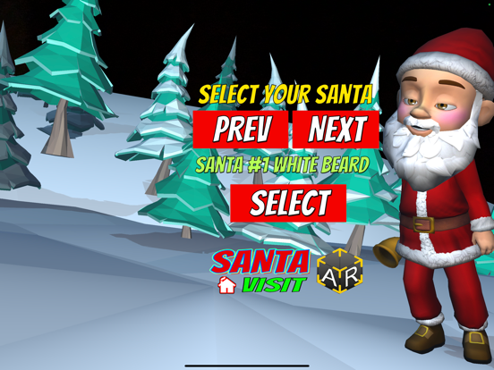Santa Visit AR iPad screenshot 8 - Entertainment app