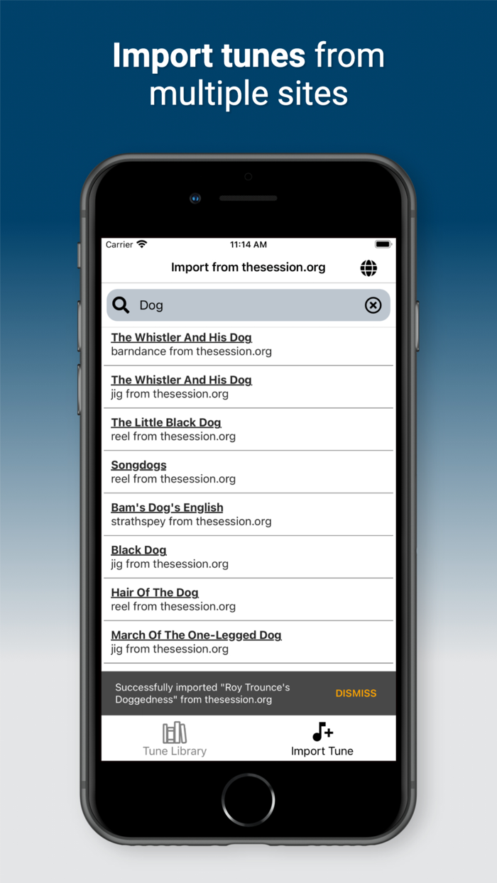 Tune Library - Mnemosyne
