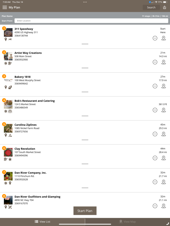 Visit Hanging Rock, NC iPad screenshot 7 - Travel app