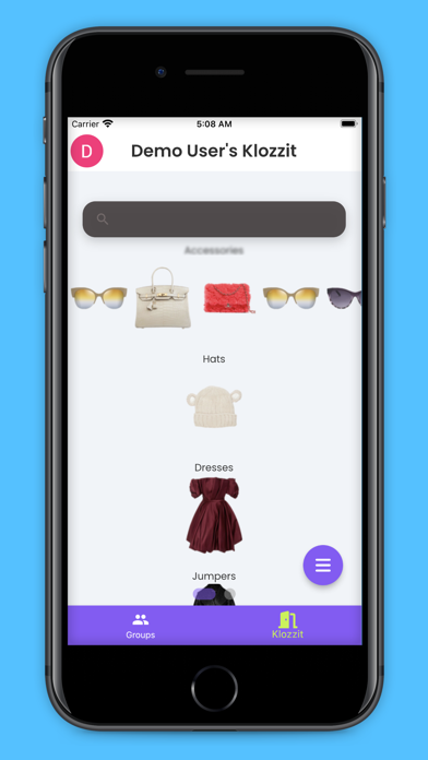 Klozzit - A Social Closet Screenshot