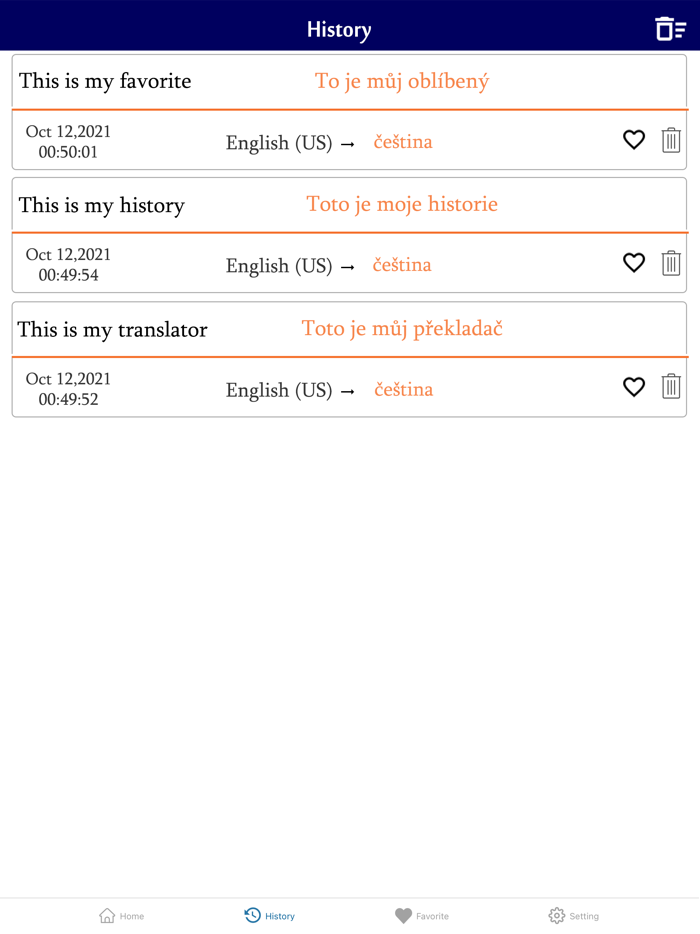 English To Czech Translator