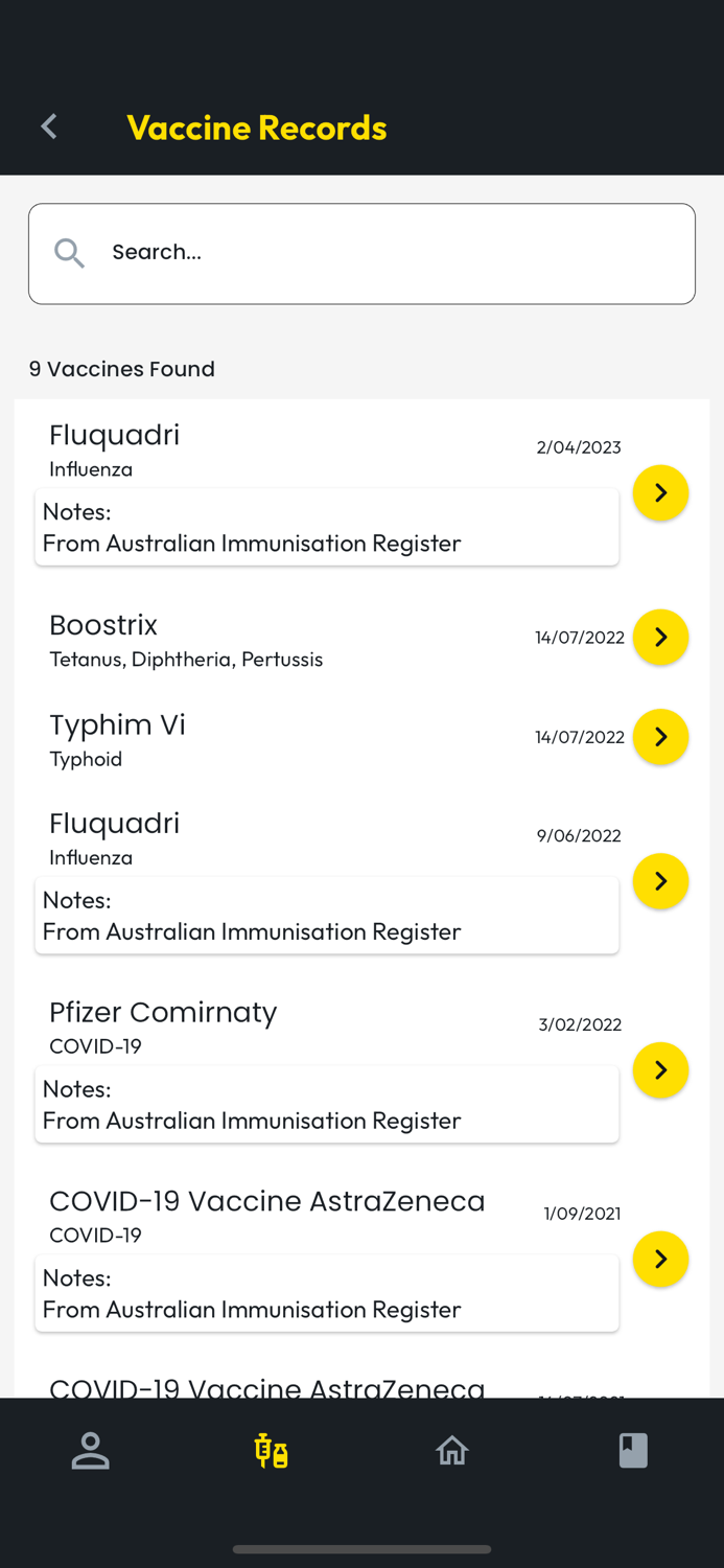 The Travel Clinic App