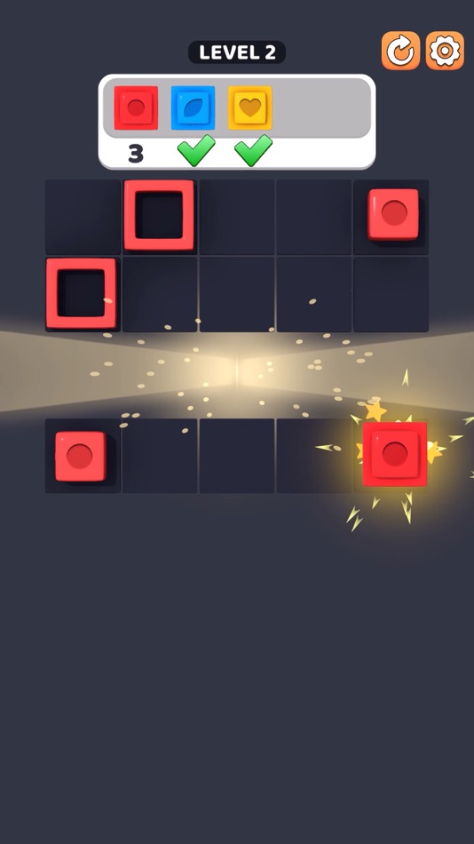 #1. Flip Match 3D (iOS) 由: Berat Oguz