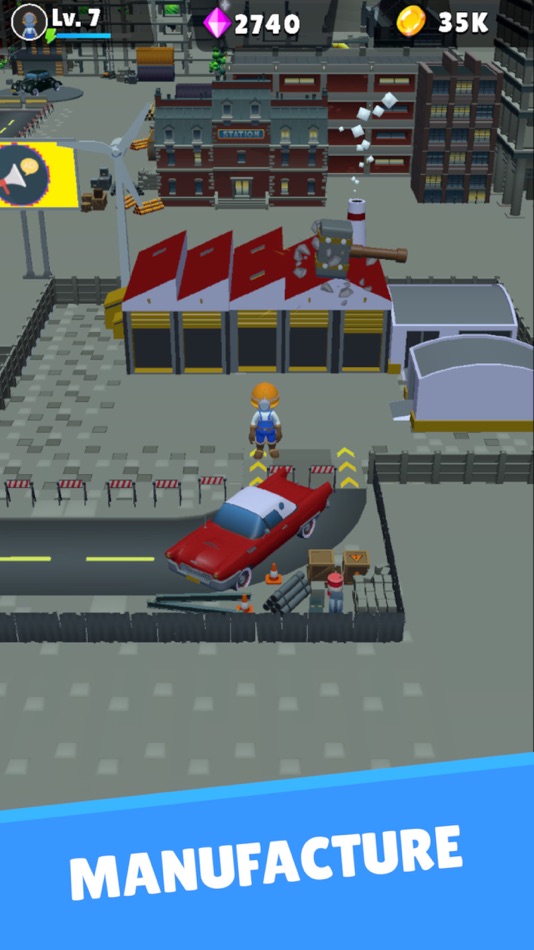 #3. Car Factory: Build And Race (iOS) By: Erdinc Karaman