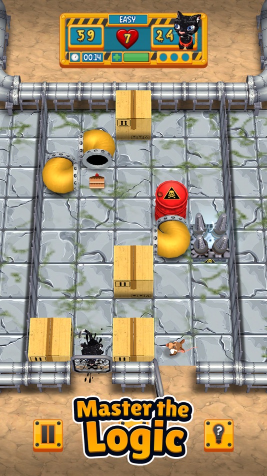 #3. Oily Cat (iOS) 由: Jose Varela