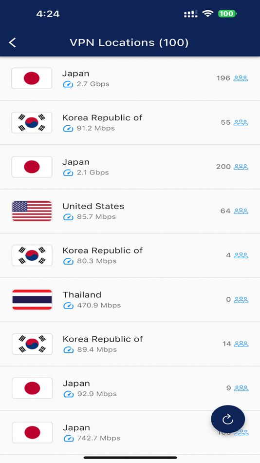 #1. IHY VPN (iOS) 由: NFM Group Sarl