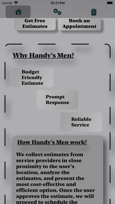 Handy's Men Screenshot