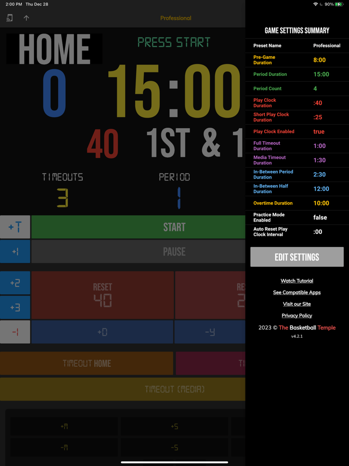 BT Football Controller