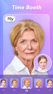 dailycam - face aging editor iphone screenshot 1