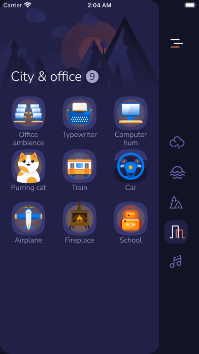 Noisy Foxy: relax sleep sounds Screenshot