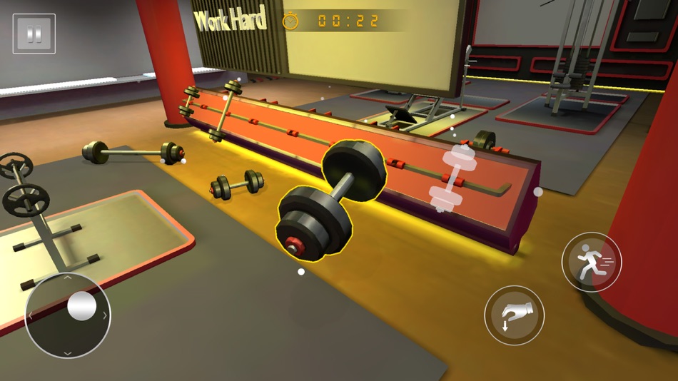 #1. Gym Simulator Fitness Tycoon (iOS) Podle: Mahjabeen Shah