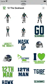 How to cancel & delete 12 the seahawk stickers 1