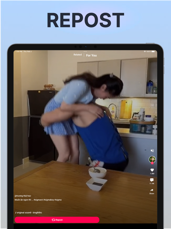 TikPost - Edit TikSave Video