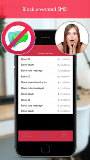 blacklist messages iphone screenshot 1