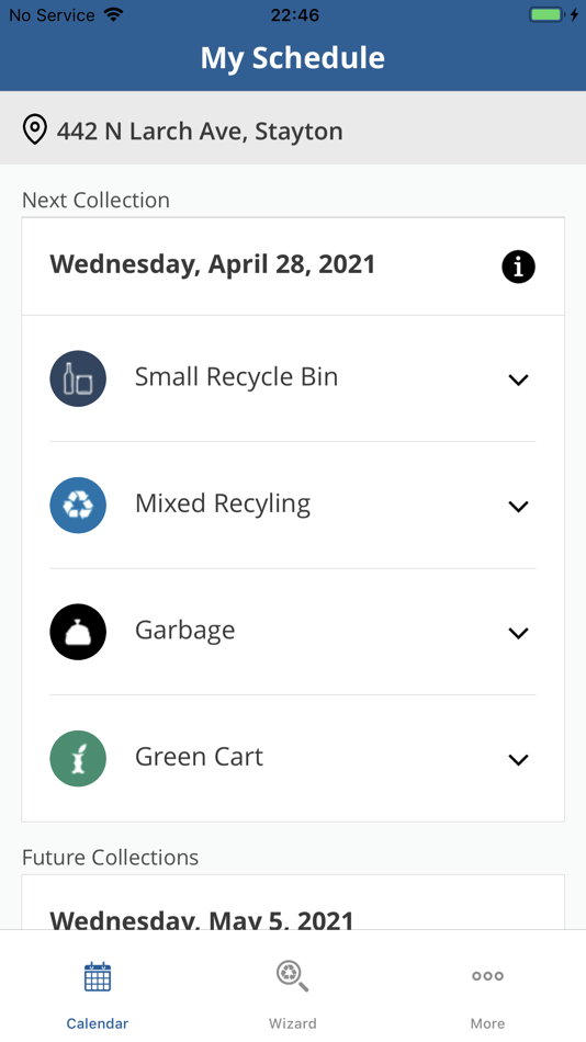 #3. Mid-Valley Curbside Collection (iOS) 由: ASSOCIATION OF MID VALLEY GARBAGE & RECY