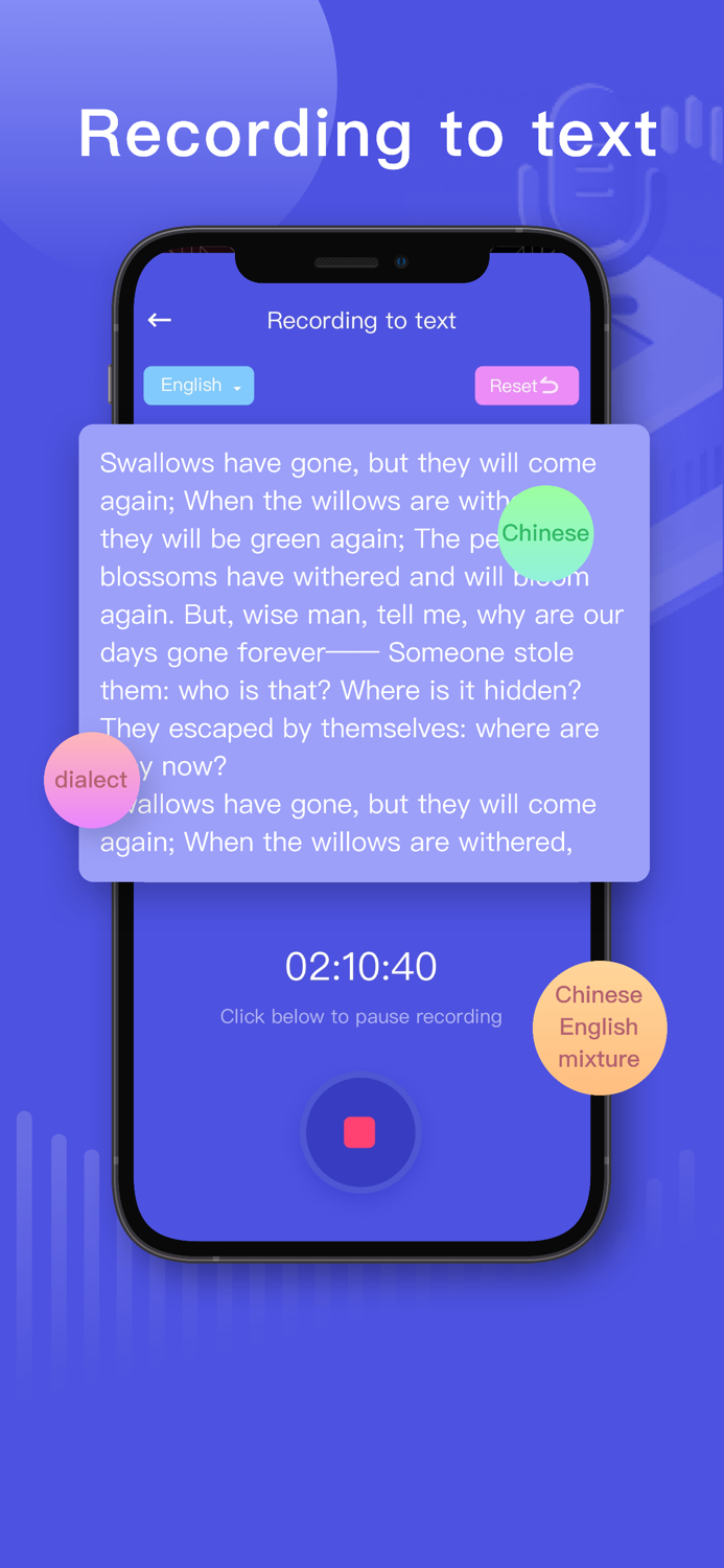 Voice Memo-Speech to Text