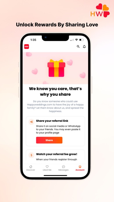 Happy Weddings – Matrimony App Screenshot