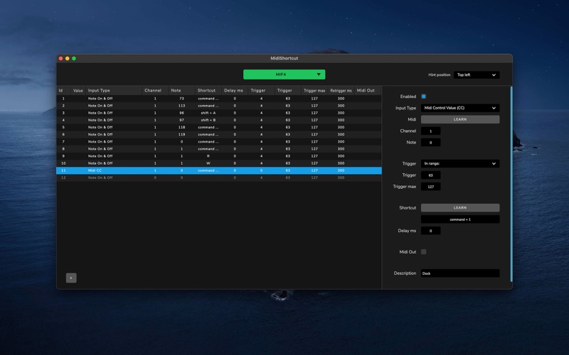 Screenshot #3 pour MidiShortcut