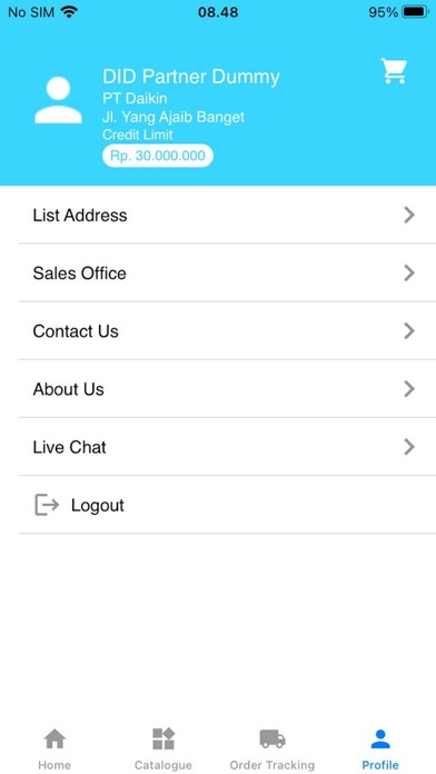 Daikin Accessories Mobile Screenshot