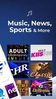 radio fm: music, news & sports iphone screenshot 2