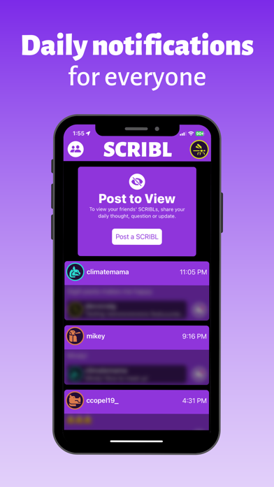 SCRIBL - Daily Updates Screenshot