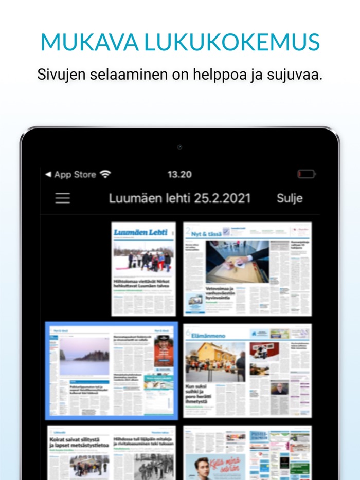 Luumäen Lehti päivän lehti